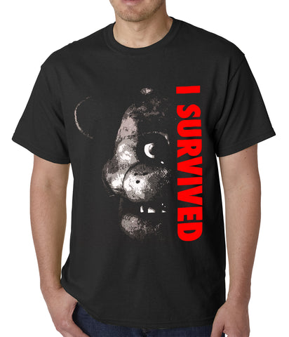 Official I Survived Five Nights At Freddy's Mens T-shirt
