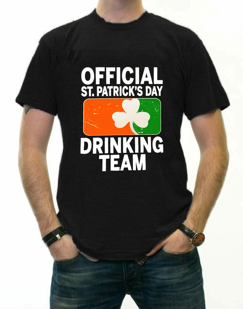 Official St. Patricks Day Drinking Team Men's T-Shirt