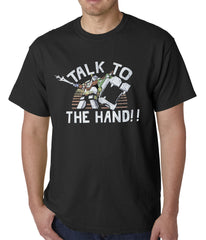 Official Voltron Talk To The Hand Mens T-shirt