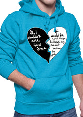 Oh I Wouldn't Mind.....Hazel Grace - Quote From Fault In Our Stars Adult Hoodie