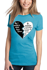 Oh I Wouldn't Mind.....Hazel Grace - Quote From Fault in Our Stars Girl's T-Shirt