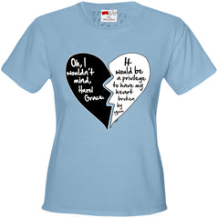 Oh I Wouldn't Mind.....Hazel Grace - Quote From Fault in Our Stars Girl's T-Shirt