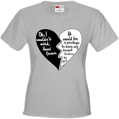 Oh I Wouldn't Mind.....Hazel Grace - Quote From Fault in Our Stars Girl's T-Shirt