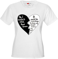 Oh I Wouldn't Mind.....Hazel Grace - Quote From Fault in Our Stars Girl's T-Shirt