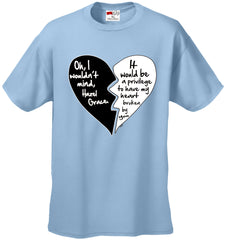 Oh I Wouldn't Mind.....Hazel Grace - Quote From Fault in Our Stars Men's T-Shirt