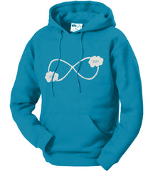 "Okay? Okay." John Green Quote The Fault in Our Stars Infinity Symbol Adult Hoodie