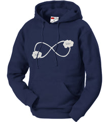 "Okay? Okay." John Green Quote The Fault in Our Stars Infinity Symbol Adult Hoodie