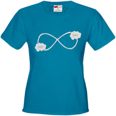 "Okay? Okay." John Green Quote The Fault in Our Stars Infinity Symbol Girl's T-Shirt