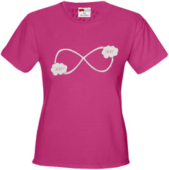 "Okay? Okay." John Green Quote The Fault in Our Stars Infinity Symbol Girl's T-Shirt