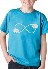 "Okay? Okay." John Green Quote The Fault in Our Stars Infinity Symbol Kid's T-Shirt