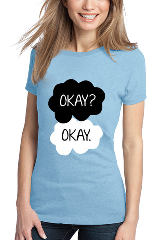 "Okay? Okay." Quote Girl's T-Shirt