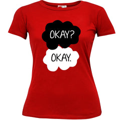 "Okay? Okay." Quote Girl's T-Shirt