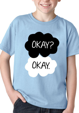 "Okay? Okay." Quote The Fault In Our Stars Kid's T-Shirt