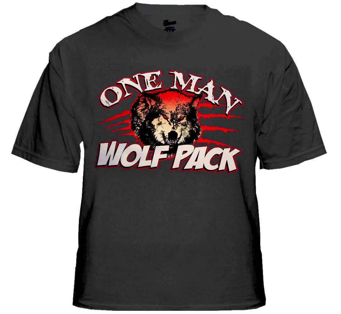 One Man Wolf Pack "Growl" T-Shirt