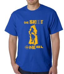 One Shot One Kill Sniper Mens T-shirt