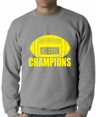 Oregon Football Champions Crewneck Sweatshirt