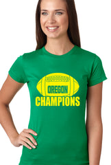 Oregon Football Champions Girls T-shirt