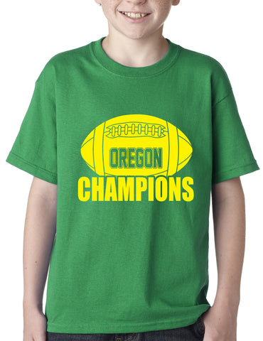Oregon Football Champions Kids T-shirt