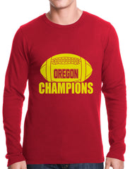 Oregon Football Champions Thermal Shirt