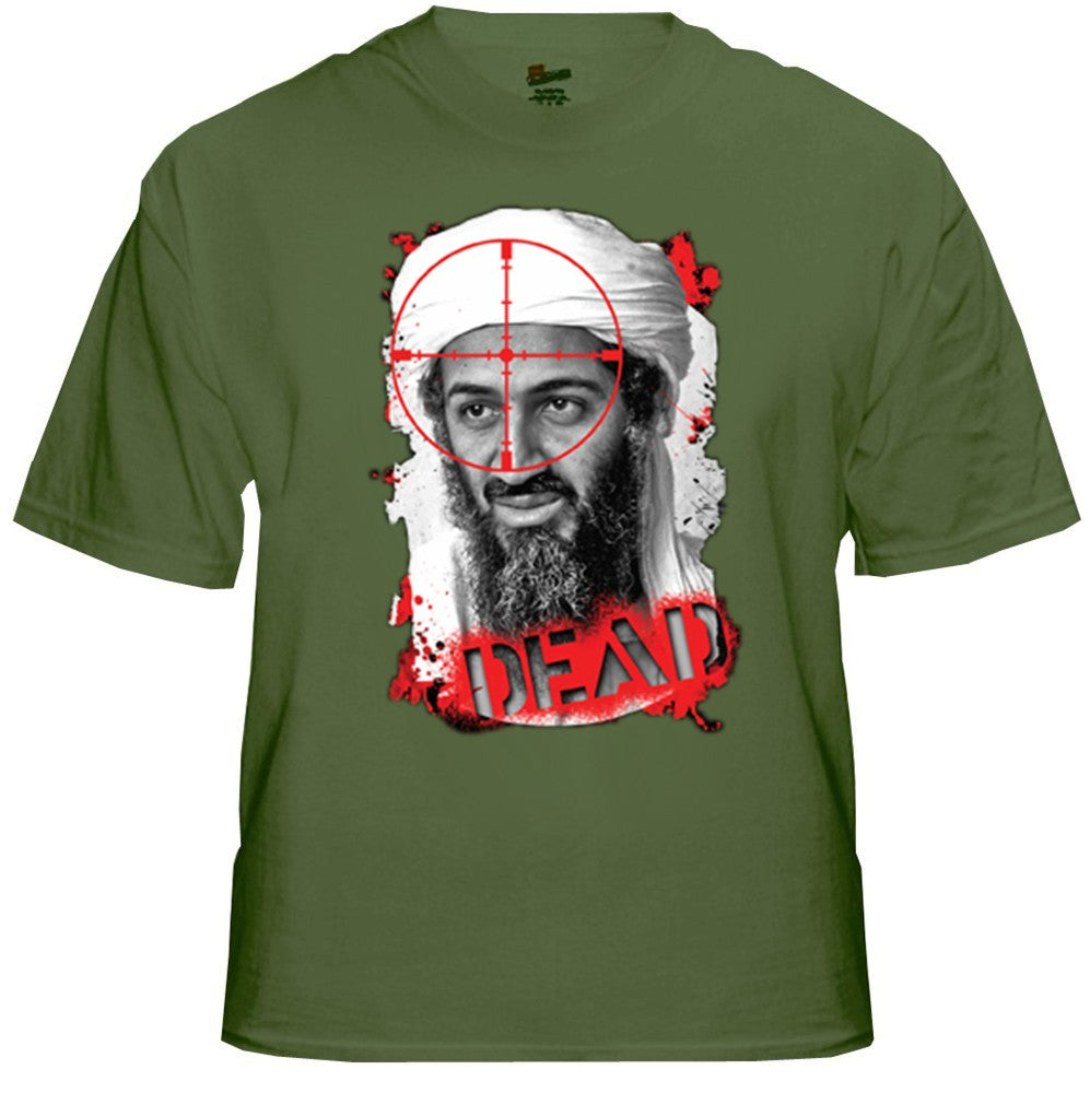 Osama Bin Laden is Dead - DEAD T-Shirt