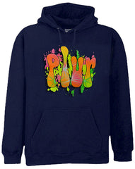 P.L.U.R. "Peace, Love, Unity, Respect" Adult Hoodie