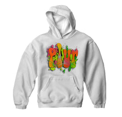 P.L.U.R. "Peace, Love, Unity, Respect" Adult Hoodie