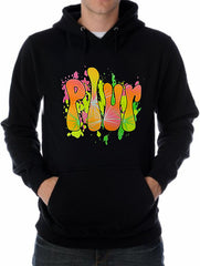 P.L.U.R. "Peace, Love, Unity, Respect" Adult Hoodie