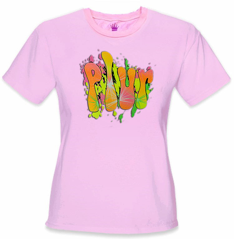 P.L.U.R. "Peace, Love, Unity, Respect" Girl's T-Shirt