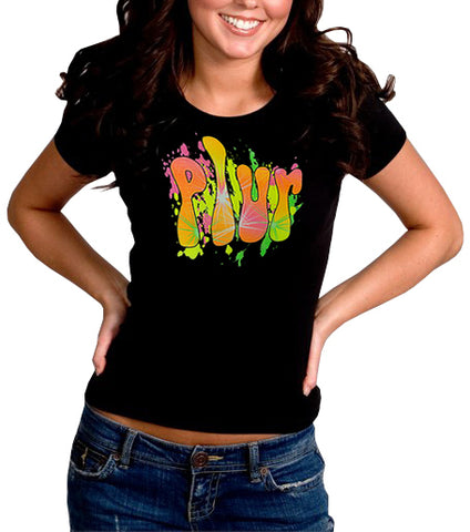 P.L.U.R. "Peace, Love, Unity, Respect" Girl's T-Shirt