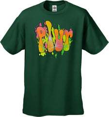 P.L.U.R. "Peace, Love, Unity, Respect" Men'sT-Shirt
