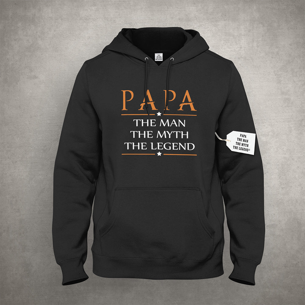 Papa The Man The Myth The Legend® Mens Bewild Hoodie