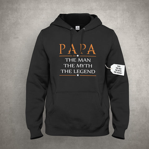 Papa The Man The Myth The Legend® Mens Bewild Hoodie