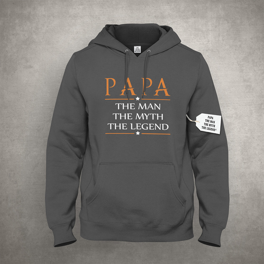 Papa The Man The Myth The Legend® Mens Bewild Hoodie