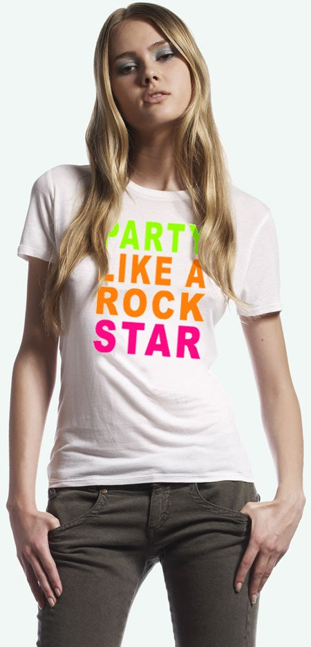 Party Like A Rock Star Girls T-Shirt