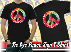 Tie Dye Peace Sign T-Shirt