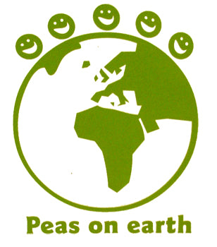 Peas On The Earth Girls T-Shirt