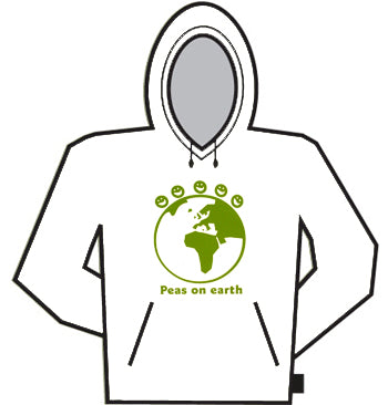 Peas On The Earth Hoodie