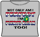 Perfect And Puerto Rican Girls T-Shirt