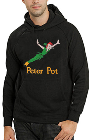 Peter Pot Funny Adult Hoodie