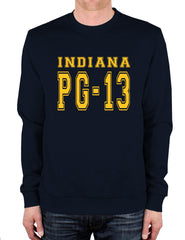 PG-13 George Indiana Crew Neck Sweatshirt (Navy Blue)