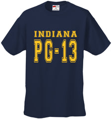 PG-13 George Indiana Men's T-Shirt (Navy Blue)