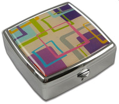 Pill Box - Fun Shapes Mirror Compartment Pill Box