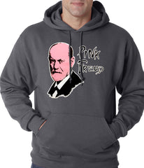 Pink Freud Hoodie :: Sigmund Freud Adult Hoodie