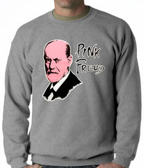 Pink Freud T-Shirt :: Sigmund Freud Adult Crewneck