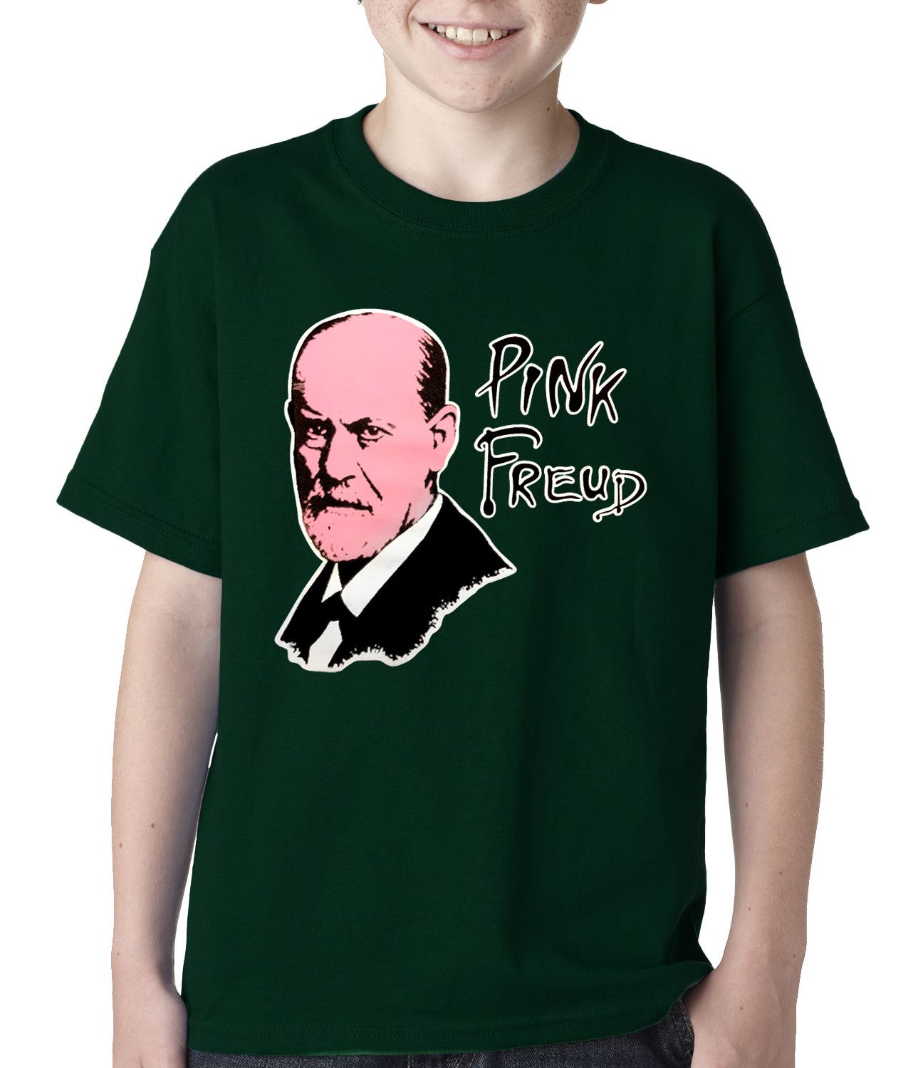 Pink Freud T-Shirt :: Sigmund Freud Kids T-shirt