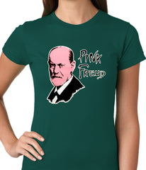 Pink Freud T-Shirt :: Sigmund Freud Ladies T-shirt