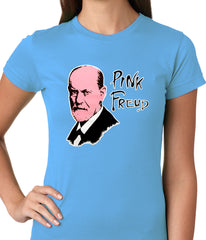 Pink Freud T-Shirt :: Sigmund Freud Ladies T-shirt