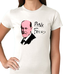 Pink Freud T-Shirt :: Sigmund Freud Ladies T-shirt