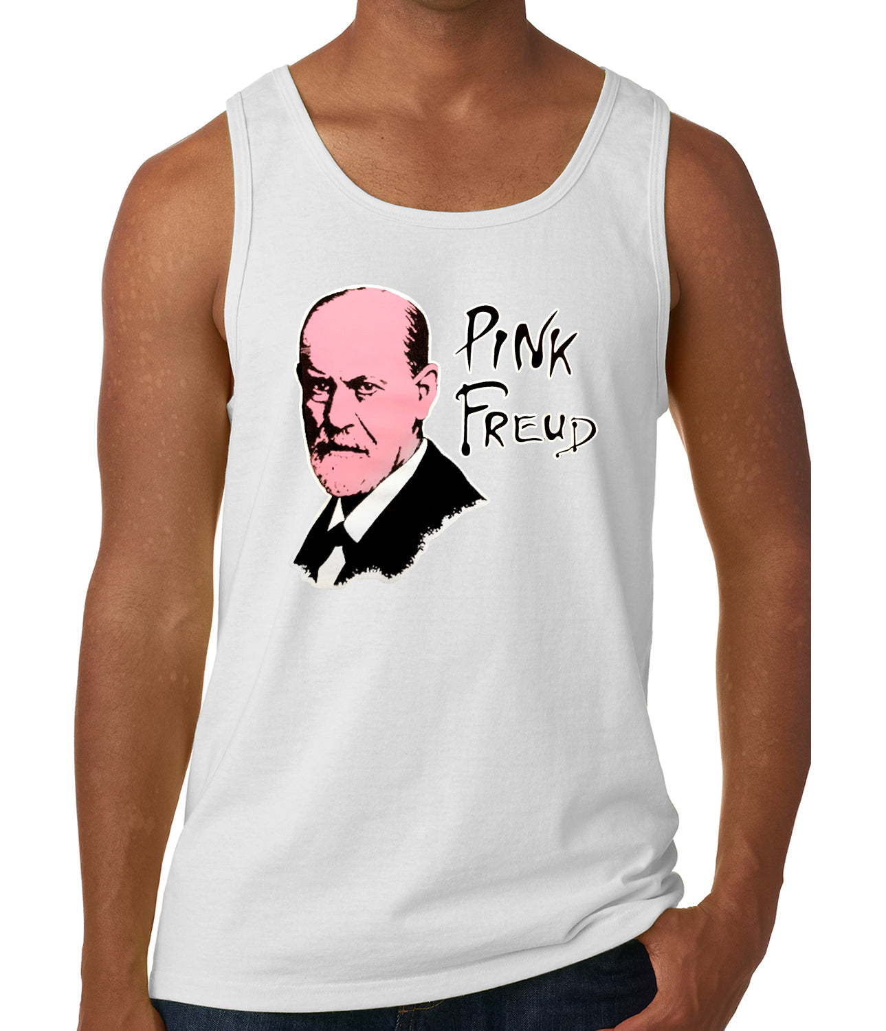 Pink Freud T-Shirt :: Sigmund Freud Tank Top