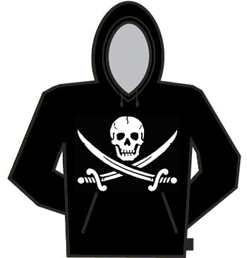 Pirate Skull And Swords Hoodie